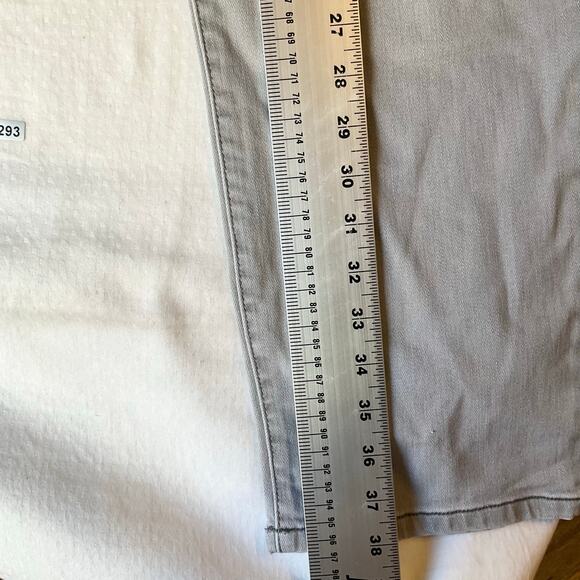 Liverpool Men Slim Jeans Size 36x30 Gray Mid Rise Modern Straight - Picture 3 of 11